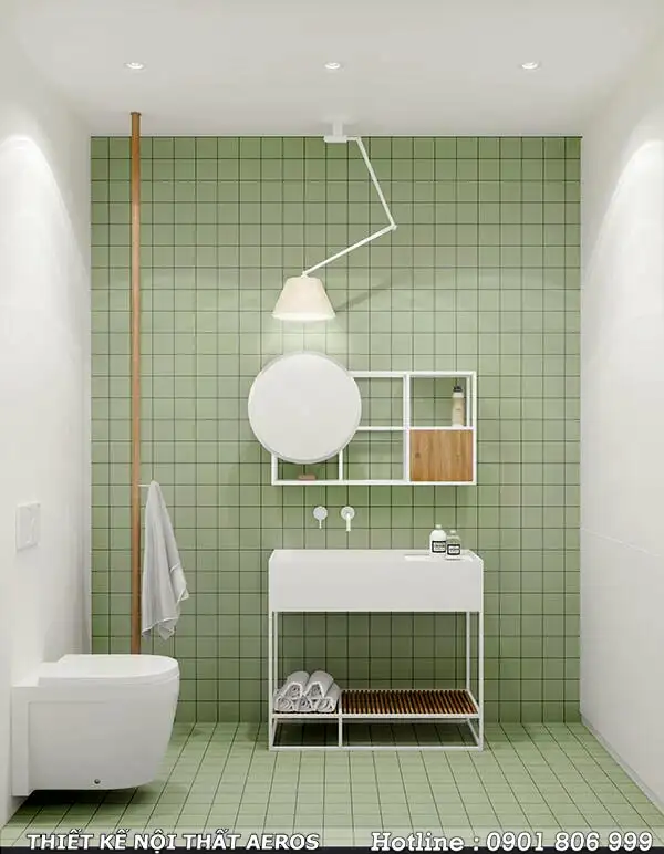 thiết kế phòng tắm hiện đại