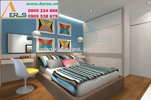 Thiết kế nội thất căn hộ 85m2 2 phòng ngủ tại chung cư Scenic Valley của chị Liễu​