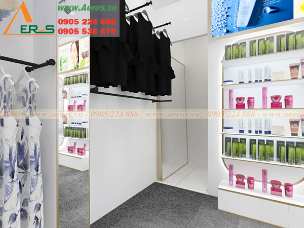 Hình ảnh thiết kế shop mỹ phẩm Macy ở quận Tân Bình, TPHCM