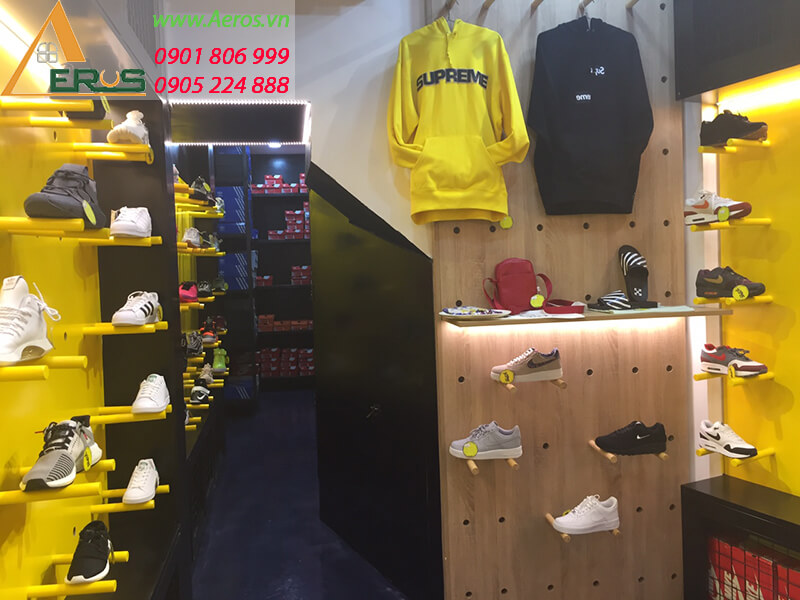 Hình ảnh thiết kế shop giày dép kinh shoes, Tân Bình, TPHCM