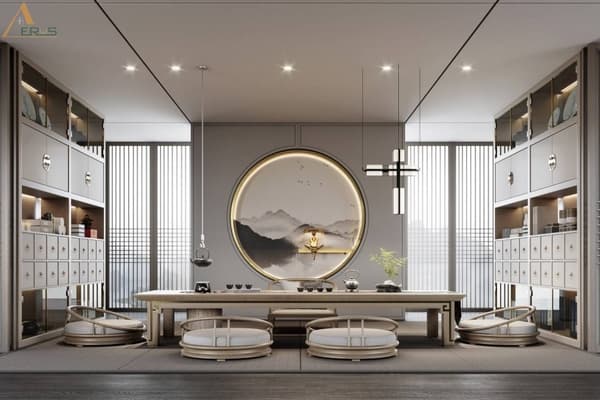 Hình ảnh dự án Mẫu Bàn Trà Nhật ĐẸP - BỀN - SANG TRỌNG 2023 - AEROS. Bàn trà gỗ kiểu Nhật mang nét văn hóa độc đáo của tinh thần trà đạo, sự tinh khiết và hài hòa.  Vì vậy, bàn trà Nhật được nhiều gia chủ yêu thích và sử dụng.