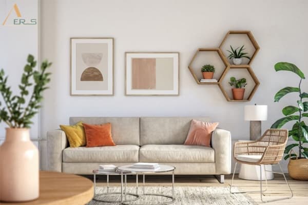 Hình ảnh dự án Decor là gì? 7+ Nguyên Tắc  Decor Trong Thiết Kế Nội Thất. Trang trí và thiết kế nội thất đóng vai trò vô cùng quan trọng trong các công trình xây dựng hiện nay. ''Decor'' xuất hiện và được nhiều người chú ý. Vậy Decor là gì? Nguyên tắc decor trong thiết kế nội thất để có không gian đẹp, hiện đại, phong cách như thế nào? cùng AEROS tìm hiểu trong bài viết sau nhé!