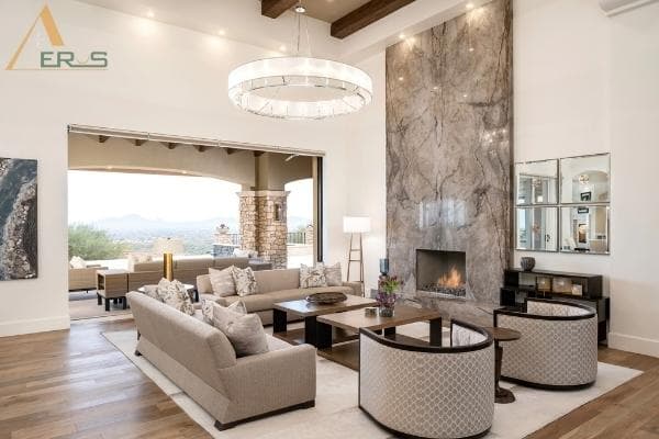 Hình ảnh dự án Thiết Kế Nội Thất Biệt Thự Theo Phong Thủy Để Thu Hút Tài Lộc. Phong thủy là yếu tố quan trọng, có ảnh hưởng rất lớn đến sức khỏe, tài lộc của gia chủ. Vì vậy,  phong thủy được nhiều người quan tâm khi thiết kế cho ngôi biệt thự của mình. Cùng AEROS tìm hiểu phong thủy trong nội thất nhà biệt thự trong bài viết sau nhé!