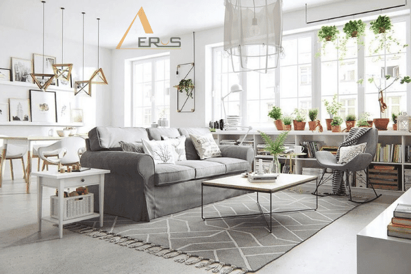 Hình ảnh dự án Thiết kế nội thất nhà phố phong cách Bắc Âu (Scandinavian) hiện đại. Nội thất nhà phố Bắc Âu (Scandinavian) là phong cách thiết kế dựa trên sự đơn giản, tiện nghi nhưng đầy tinh tế trong từng chi tiết. Cùng AEROS tìm hiểu thiết kế nhà phố Bắc Âu để giúp bạn tìm được phong cách nội thất phù hợp với ngôi nhà của bạn nhé!