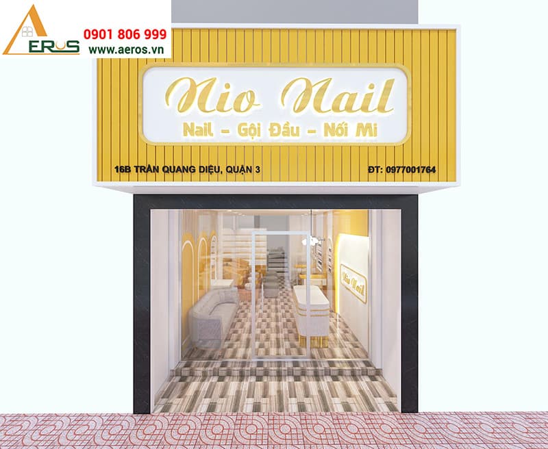 Hình ảnh dự án Thiết kế nội thất tiệm nail NIO tại quận 3, TPHCM. Khám phá chi tiết về dự án Thiết kế nội thất tiệm nail NIO tại quận 3, TPHCM được thực hiện bởi đội ngũ chuyên gia giàu kinh nghiệm. Dự án này thể hiện sự chuyên nghiệp và chất lượng trong từng công đoạn thực hiện.