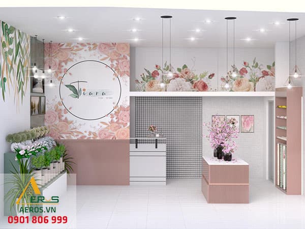 Hình ảnh dự án Thiết kế shop hoa Tiara tại Quận Phú Nhuận. Khám phá chi tiết về dự án Thiết kế shop hoa Tiara tại Quận Phú Nhuận được thực hiện bởi đội ngũ chuyên gia giàu kinh nghiệm. Dự án này thể hiện sự chuyên nghiệp và chất lượng trong từng công đoạn thực hiện.