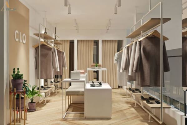 Hình ảnh dự án Ý Tưởng Thiết Kế Thiết Kế Shop Quần Áo Nhỏ Đẹp 10m2. Thiết kế Shop quần áo nhỏ 10m2 là bước đầu cho những ai đang có ý tưởng mở shop thời trang diện tích nhỏ. Cùng AEROS tham khảo những ý tưởng thiết kế shop quần áo nhỏ đẹp được ưa chuộng nhất hiện nay nhé!