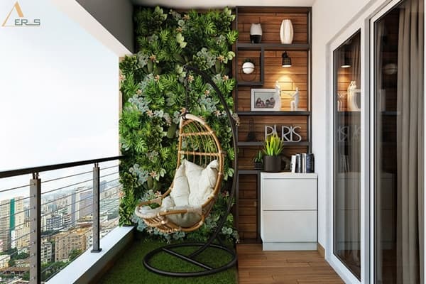 Hình ảnh dự án TOP 10 Ý Tưởng Trang Trí Ban Công Đẹp - Hiện Đại - Tiết Kiệm 2023. Ban công không chỉ là một phần của ngôi nhà mà còn là nơi thư giãn sau một ngày dài làm việc và học tập. Cùng AEROS tham khảo 10+ mẫu ý tưởng trang trí ban công đẹp, tiết kiệm chi phí được ưa chuộng nhất 2023 nhé!