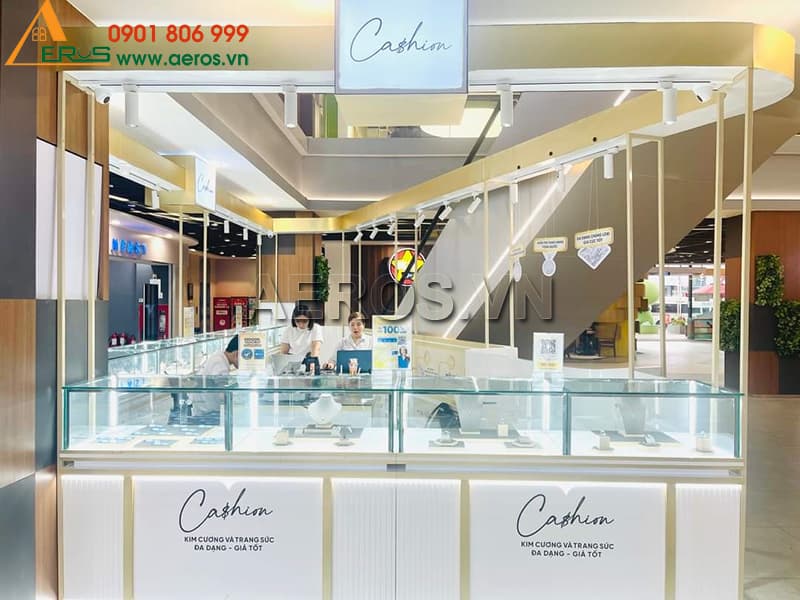 Dự án Thiết kế gian hàng trang sức CASHION tại VINCOM 3 THÁNG 2 Hình ảnh dự án Thiết kế gian hàng trang sức CASHION tại VINCOM 3 THÁNG 2. Khám phá chi tiết về dự án Thiết kế gian hàng trang sức CASHION tại VINCOM 3 THÁNG 2 được thực hiện bởi đội ngũ chuyên gia giàu kinh nghiệm. Dự án này thể hiện sự chuyên nghiệp và chất lượng trong từng công đoạn thực hiện.