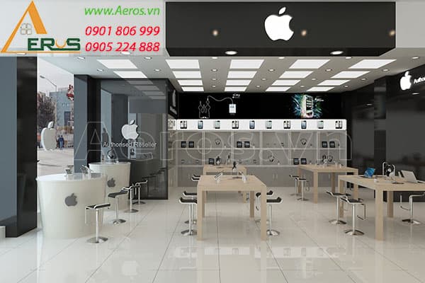 Dự án Thiết kế nội thất shop điện thoại Apple tại quận 1, TP.HCM Hình ảnh dự án Thiết kế nội thất shop điện thoại Apple tại quận 1, TP.HCM. Khám phá chi tiết về dự án Thiết kế nội thất shop điện thoại Apple tại quận 1, TP.HCM được thực hiện bởi đội ngũ chuyên gia giàu kinh nghiệm. Dự án này thể hiện sự chuyên nghiệp và chất lượng trong từng công đoạn thực hiện.