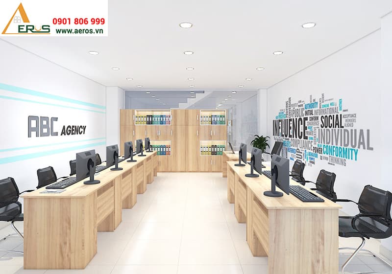 Dự án Thiết kế nội thất văn phòng ABC Agency tại Gò Vấp, TPHCM Hình ảnh dự án Thiết kế nội thất văn phòng ABC Agency tại Gò Vấp, TPHCM. Khám phá chi tiết về dự án Thiết kế nội thất văn phòng ABC Agency tại Gò Vấp, TPHCM được thực hiện bởi đội ngũ chuyên gia giàu kinh nghiệm. Dự án này thể hiện sự chuyên nghiệp và chất lượng trong từng công đoạn thực hiện.