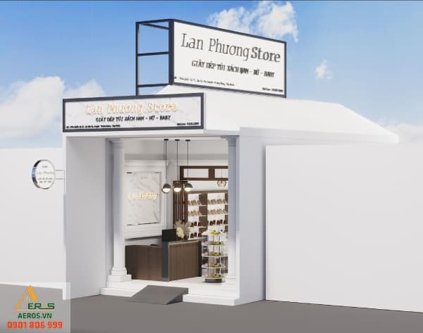 Dự án Thiết kế shop giày dép Lan Phương Store tại Tây Ninh Hình ảnh dự án Thiết kế shop giày dép Lan Phương Store tại Tây Ninh. Khám phá chi tiết về dự án Thiết kế shop giày dép Lan Phương Store tại Tây Ninh được thực hiện bởi đội ngũ chuyên gia giàu kinh nghiệm. Dự án này thể hiện sự chuyên nghiệp và chất lượng trong từng công đoạn thực hiện.