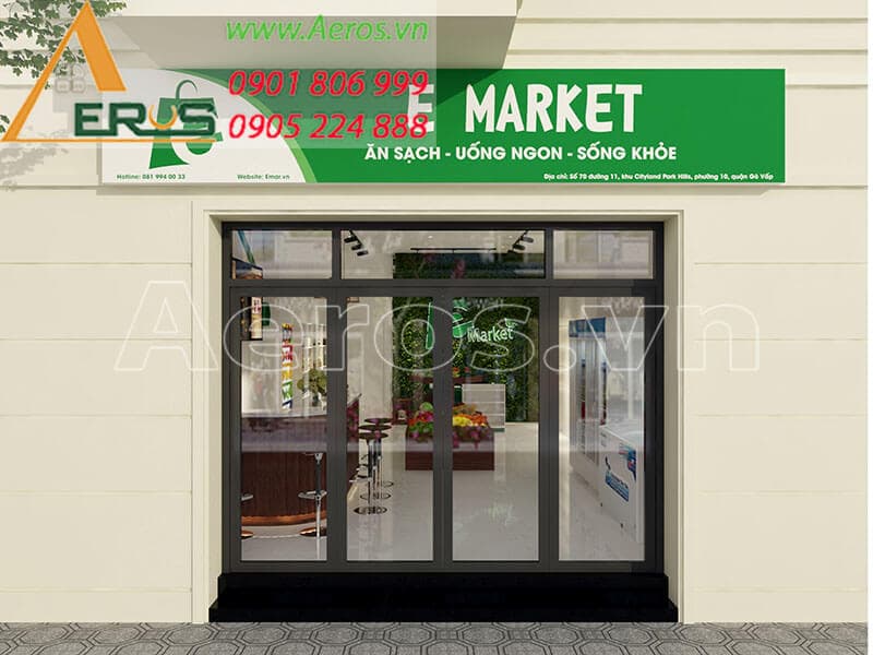 Dự án Thiết kế shop thực phẩm chức năng E Market tại quận Gò Vấp, TPHCM Hình ảnh dự án Thiết kế shop thực phẩm chức năng E Market tại quận Gò Vấp, TPHCM. Khám phá chi tiết về dự án Thiết kế shop thực phẩm chức năng E Market tại quận Gò Vấp, TPHCM được thực hiện bởi đội ngũ chuyên gia giàu kinh nghiệm. Dự án này thể hiện sự chuyên nghiệp và chất lượng trong từng công đoạn thực hiện.