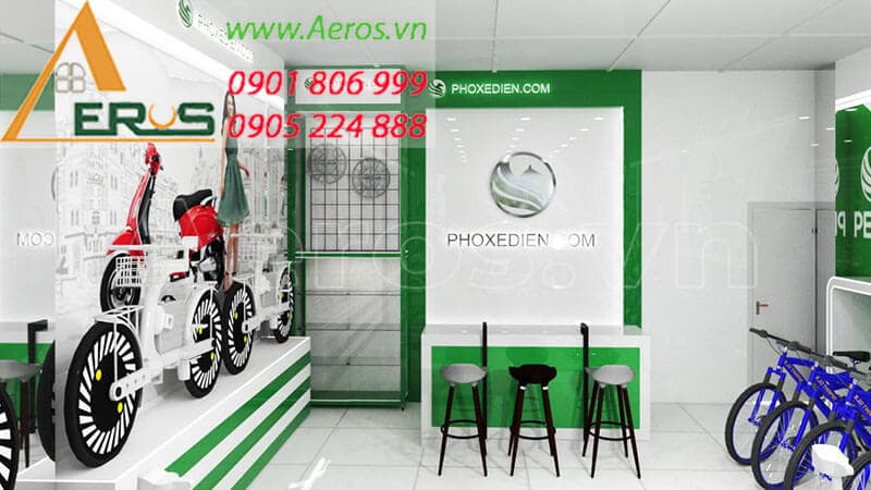 Dự án Thiết kế showroom xe điện của chị Trang tại Bình Chánh, TPHCM Hình ảnh dự án Thiết kế showroom xe điện của chị Trang tại Bình Chánh, TPHCM. Khám phá chi tiết về dự án Thiết kế showroom xe điện của chị Trang tại Bình Chánh, TPHCM được thực hiện bởi đội ngũ chuyên gia giàu kinh nghiệm. Dự án này thể hiện sự chuyên nghiệp và chất lượng trong từng công đoạn thực hiện.