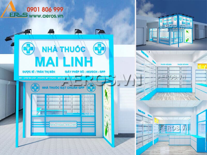 Dự án Thiết kế thi công nhà thuốc nhôm kính Mai Linh tại Bến Tre Hình ảnh dự án Thiết kế thi công nhà thuốc nhôm kính Mai Linh tại Bến Tre. Khám phá chi tiết về dự án Thiết kế thi công nhà thuốc nhôm kính Mai Linh tại Bến Tre được thực hiện bởi đội ngũ chuyên gia giàu kinh nghiệm. Dự án này thể hiện sự chuyên nghiệp và chất lượng trong từng công đoạn thực hiện.