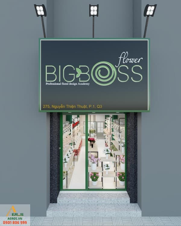 Dự án Thiết kế thi công nội thất shop hoa Big Boss tại Quận Phú Nhuận Hình ảnh dự án Thiết kế thi công nội thất shop hoa Big Boss tại Quận Phú Nhuận. Khám phá chi tiết về dự án Thiết kế thi công nội thất shop hoa Big Boss tại Quận Phú Nhuận được thực hiện bởi đội ngũ chuyên gia giàu kinh nghiệm. Dự án này thể hiện sự chuyên nghiệp và chất lượng trong từng công đoạn thực hiện.