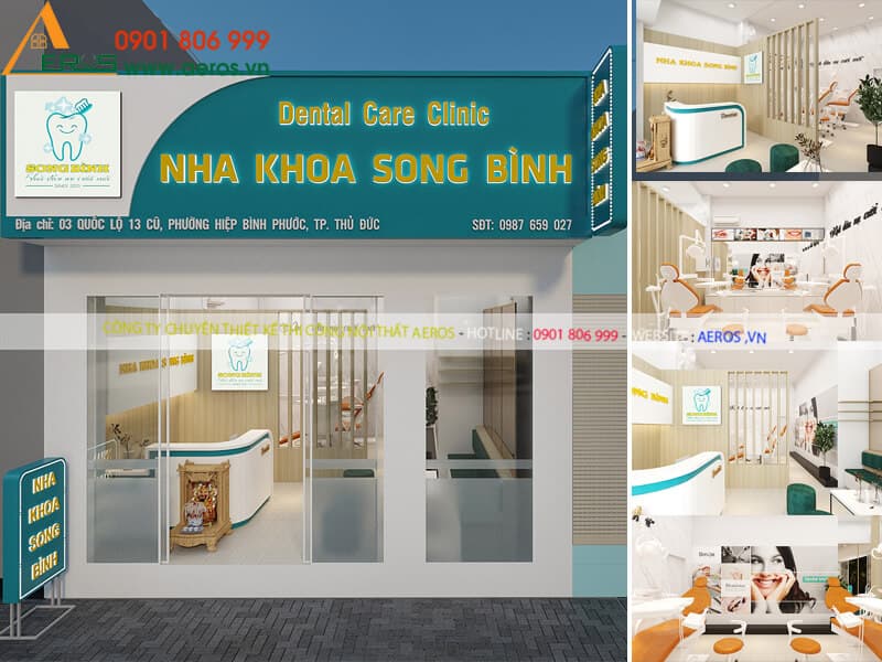 Dự án Thiết Kế & Thi Công Phòng Khám Nha Khoa Song Bình Thủ Đức | Aeros Hình ảnh dự án Thiết Kế & Thi Công Phòng Khám Nha Khoa Song Bình Thủ Đức | Aeros. Khám phá chi tiết về dự án Thiết Kế & Thi Công Phòng Khám Nha Khoa Song Bình Thủ Đức | Aeros được thực hiện bởi đội ngũ chuyên gia giàu kinh nghiệm. Dự án này thể hiện sự chuyên nghiệp và chất lượng trong từng công đoạn thực hiện.