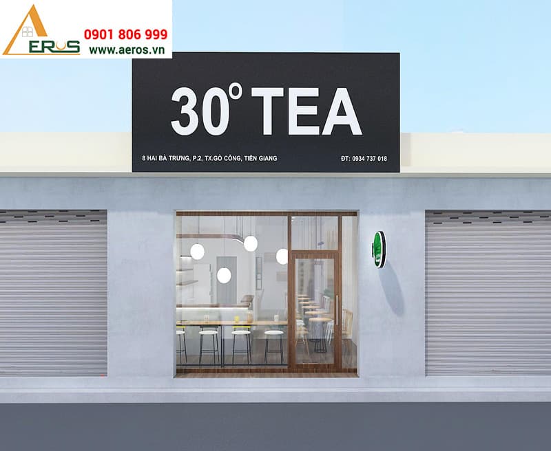 Dự án Thiết kế thi công quán trà sữa 30 độ TEA tại Tiền Giang Hình ảnh dự án Thiết kế thi công quán trà sữa 30 độ TEA tại Tiền Giang. Khám phá chi tiết về dự án Thiết kế thi công quán trà sữa 30 độ TEA tại Tiền Giang được thực hiện bởi đội ngũ chuyên gia giàu kinh nghiệm. Dự án này thể hiện sự chuyên nghiệp và chất lượng trong từng công đoạn thực hiện.