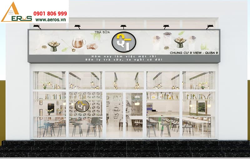 Dự án Thiết kế thi công quán trà sữa QT tại quận 9, TPHCM Hình ảnh dự án Thiết kế thi công quán trà sữa QT tại quận 9, TPHCM. Khám phá chi tiết về dự án Thiết kế thi công quán trà sữa QT tại quận 9, TPHCM được thực hiện bởi đội ngũ chuyên gia giàu kinh nghiệm. Dự án này thể hiện sự chuyên nghiệp và chất lượng trong từng công đoạn thực hiện.