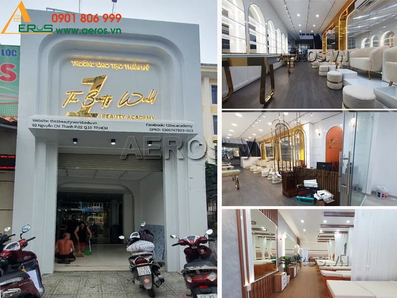 Dự án Thiết kế thi công trung tâm thẩm mỹ - spa -nail The 1 Beauty World tại quananj 10, TPHCM Hình ảnh dự án Thiết kế thi công trung tâm thẩm mỹ - spa -nail The 1 Beauty World tại quananj 10, TPHCM. Khám phá chi tiết về dự án Thiết kế thi công trung tâm thẩm mỹ - spa -nail The 1 Beauty World tại quananj 10, TPHCM được thực hiện bởi đội ngũ chuyên gia giàu kinh nghiệm. Dự án này thể hiện sự chuyên nghiệp và chất lượng trong từng công đoạn thực hiện.