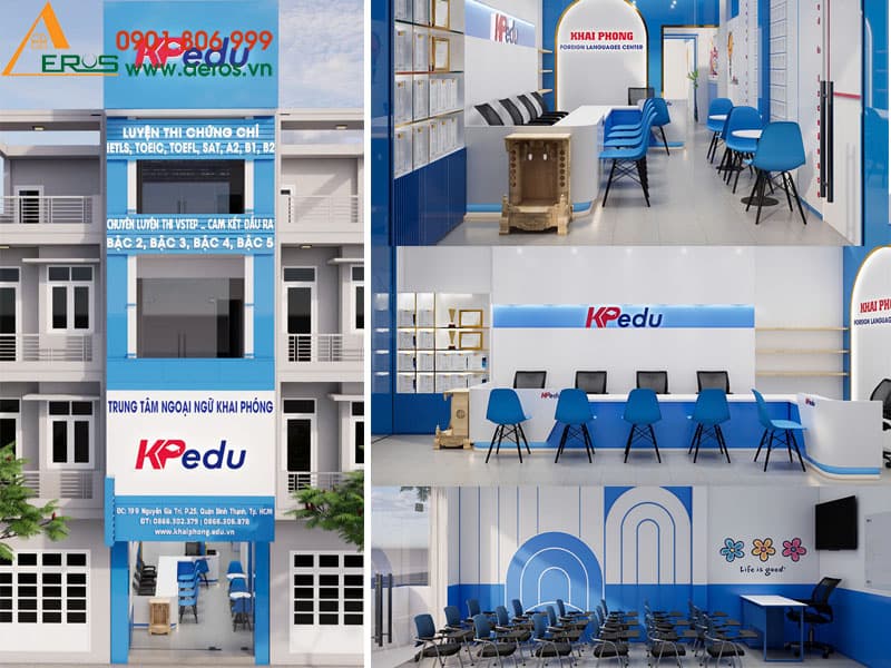 Dự án Thiết kế trung tâm ngoại ngữ KPEDU – Không gian học tập hiện đại và truyền cảm hứng Hình ảnh dự án Thiết kế trung tâm ngoại ngữ KPEDU – Không gian học tập hiện đại và truyền cảm hứng. Khám phá chi tiết về dự án Thiết kế trung tâm ngoại ngữ KPEDU – Không gian học tập hiện đại và truyền cảm hứng được thực hiện bởi đội ngũ chuyên gia giàu kinh nghiệm. Dự án này thể hiện sự chuyên nghiệp và chất lượng trong từng công đoạn thực hiện.