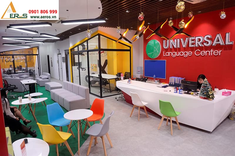 Dự án Thiết kế trung tâm Universal Language Center tại quận 1, TP.HCM Hình ảnh dự án Thiết kế trung tâm Universal Language Center tại quận 1, TP.HCM. Khám phá chi tiết về dự án Thiết kế trung tâm Universal Language Center tại quận 1, TP.HCM được thực hiện bởi đội ngũ chuyên gia giàu kinh nghiệm. Dự án này thể hiện sự chuyên nghiệp và chất lượng trong từng công đoạn thực hiện.