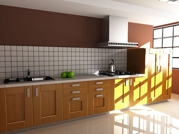 Hình ảnh nhà bếp đơn giản