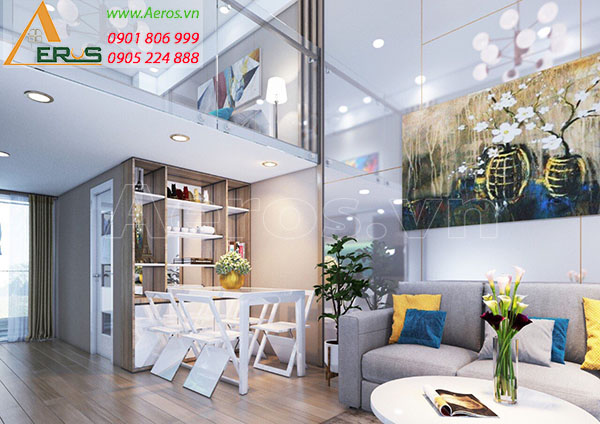 Thiết kế nội thất căn hộ 60m2 Tecco Town quận Bình Tân
