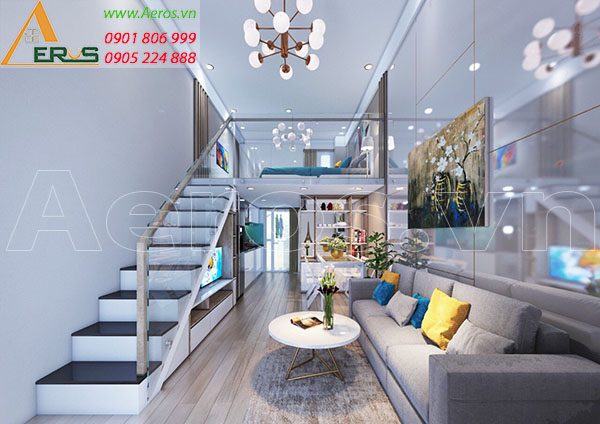 Thiết kế nội thất căn hộ 60m2 Tecco Town quận Bình Tân