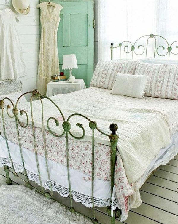 Phòng ngủ phong cách vintage