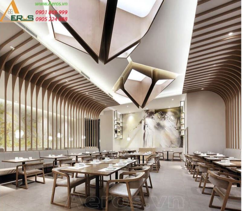 Thiết kế nhà hàng Trung Hoa Ease tại Tân Phú, TP.HCM