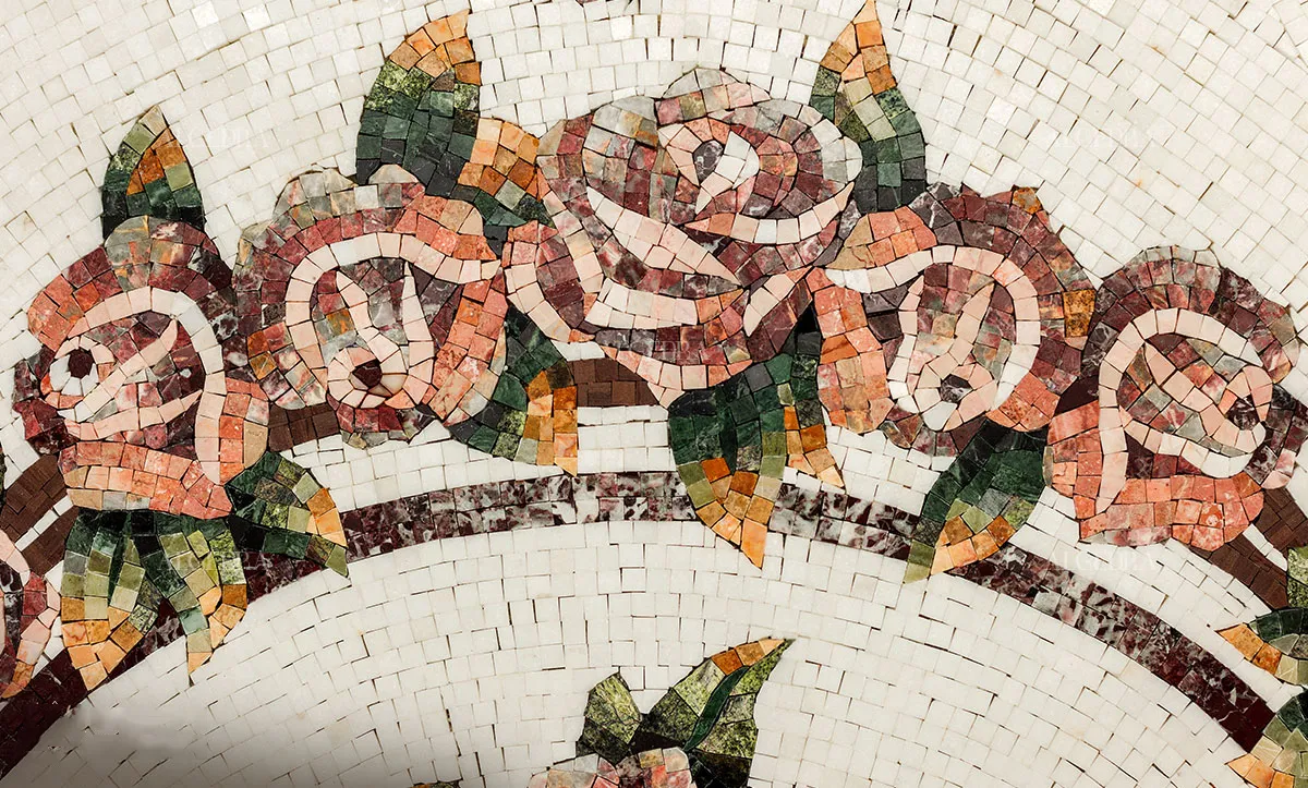 Mosaic trong trang trí nội ngoại thất