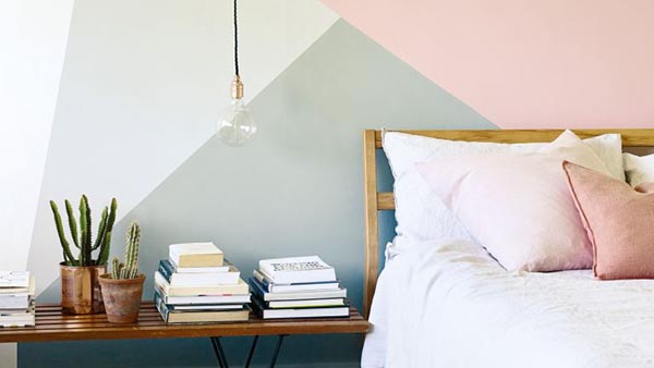 Sơn tường đẹp và sáng tạo cho không gian phòng ngủ của bạn