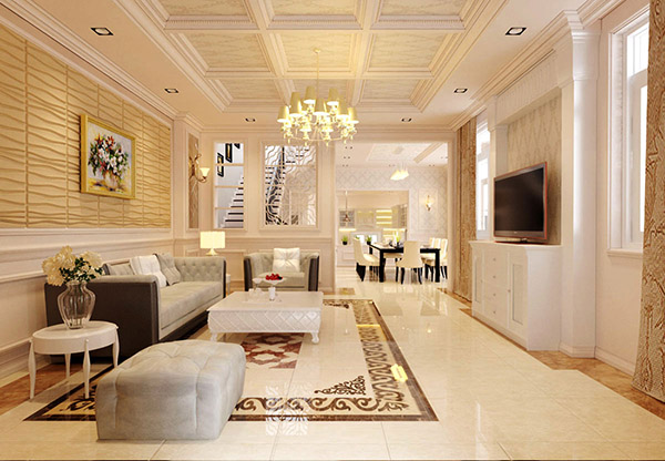 59 Mẫu phòng khách tân cổ điển đẹp là lựa chọn hoàn hảo cho căn nhà