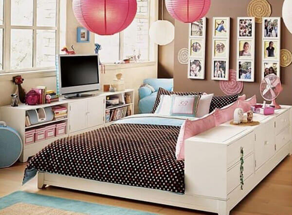 Phòng ngủ cho con gái lớn