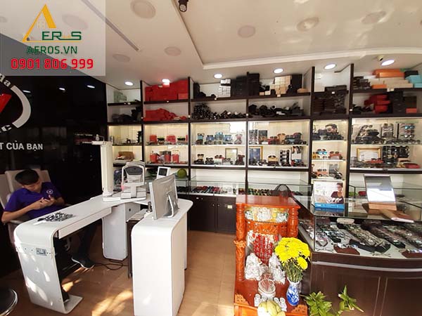 Hiện trạng cửa hàng mắt kính Hoàng Hà tại quận Tân Phú, TP.HCM