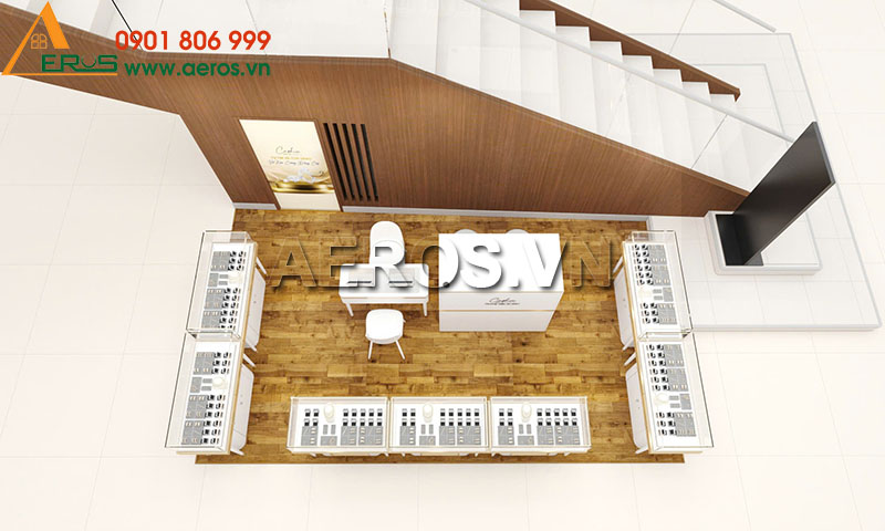 Thiết kế gian hàng trang sức Cashion tại TTTM SORA BÌNH DƯƠNG