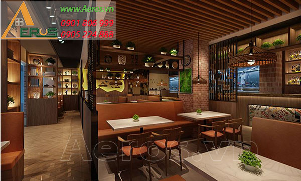 Thiết kế thi công nhà hàng Trung Hoa Fen Ba Hua tại Phú Nhuận, TP.HCM