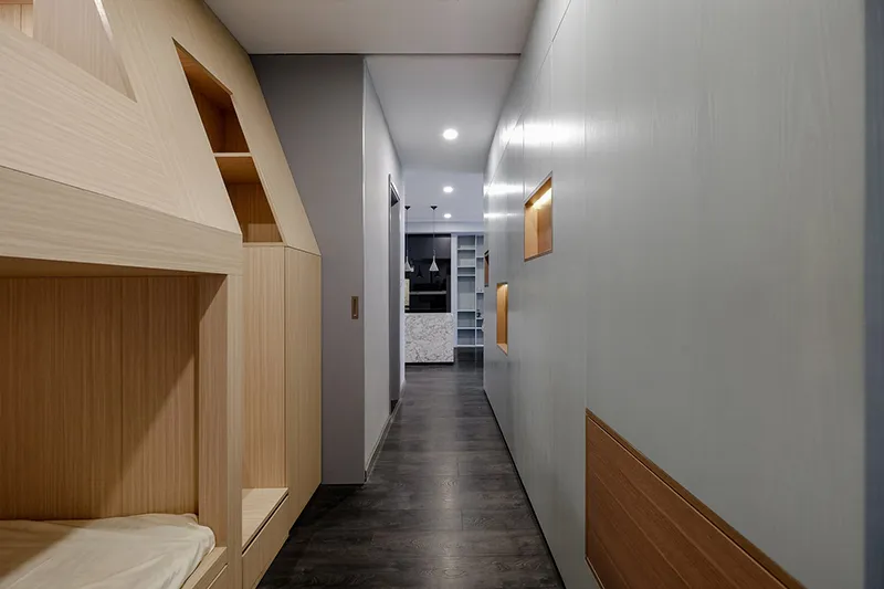 thiết kế nội thất căn hộ 70m2 3 phòng ngủ 