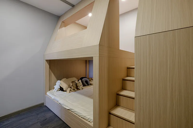 thiết kế nội thất căn hộ 70m2 3 phòng ngủ 