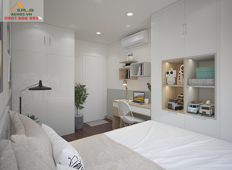 Thiết kế nội thất căn hộ chị Hương tại Chung cư Scenic Valley quận 7