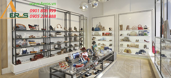 Thiết kế cửa hàng giày dép Mun Nichs tại quận 6, tp.hcm