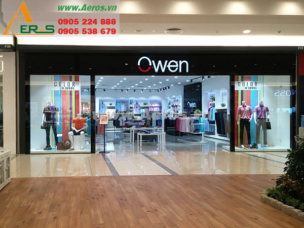 Thiết kế shop quần áo OWEN