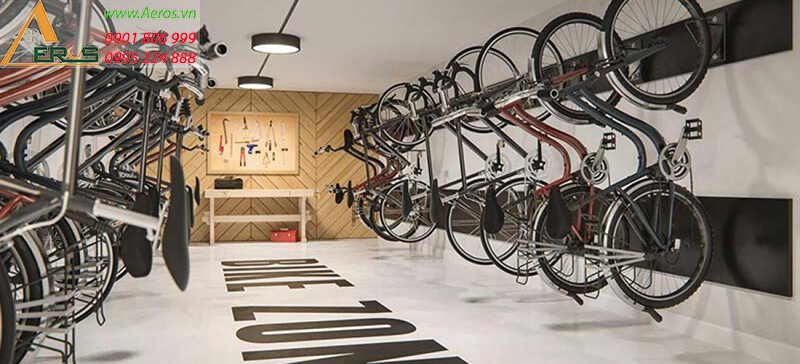 Thiết kế showroom xe đạp