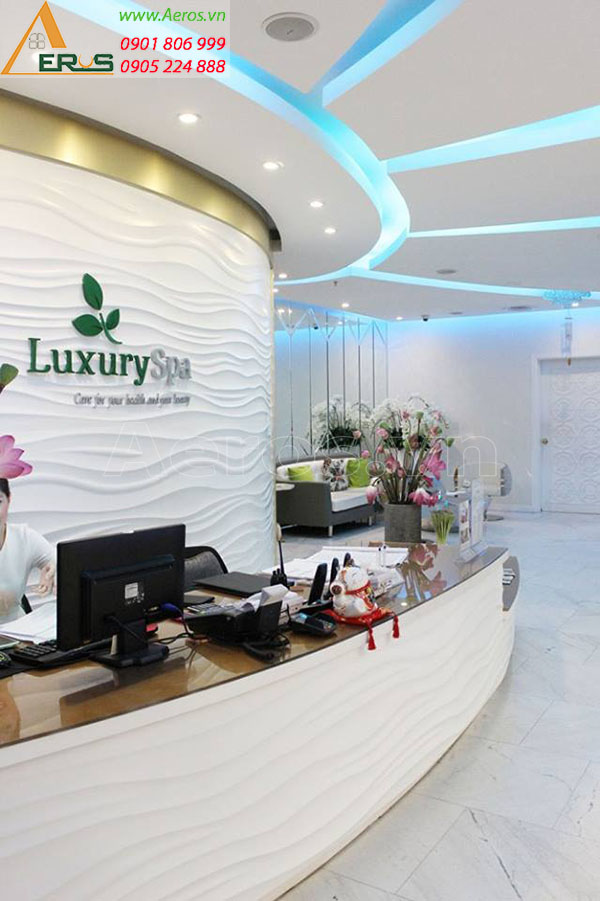 Thiết kế thi công nội thất Luxury Spa tại Phú Nhuận, TP.HCM