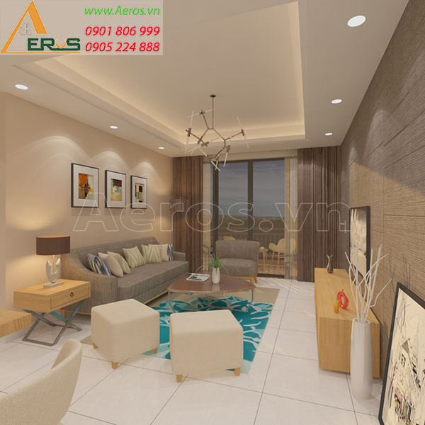 Thiết kế thi công căn hộ của chị Ngọc chung cư Green Hill Apartments tại quận Bình Tân, TP.HCM