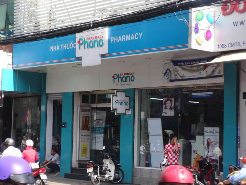thiết kế nhà thuốc tây Phano