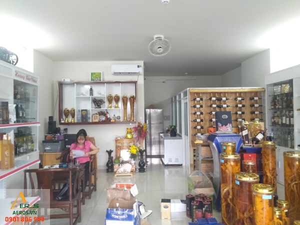 Hiện trạng showroom rượu của chị Hường tại Quận Bình Chánh TP. HCM