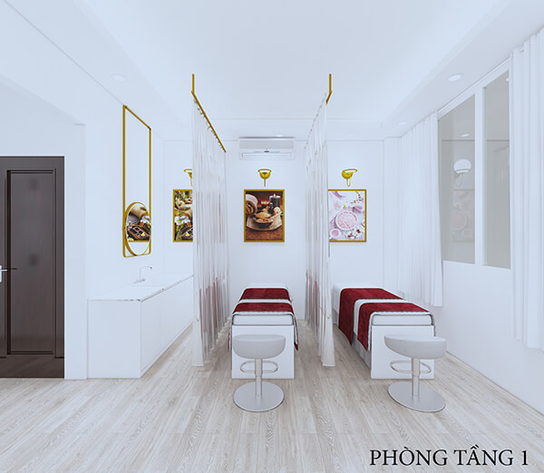 Thiết kế thi công nội thất Spa Lan Linh tại Quận Tân Phú TP. HCM