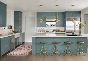 50 Mẫu thiết kế phòng bếp xanh dương đẹp và thu hút nhất